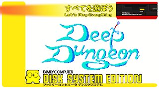Let's Play Everything: Deep Dungeon