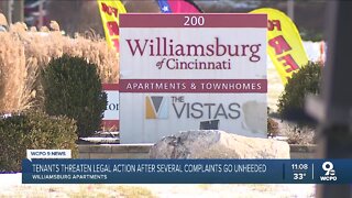 Residents at Cincinnati apartment threaten legal action