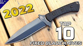 Top 10 Best Fixed Knives of 2022 | What was the #1 knife for 2022? | AK Blade