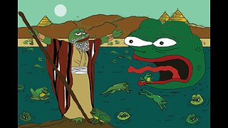 "Let My People GO" (A Pepe as Moses Series)