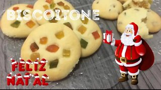 Especial de Natal 05 - BiscoiTONE - o Biscoito de Panetone - Faça e Venda - RECEITA DE NATAL