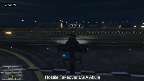 GTAV Online Solo: Hostile Takeover - Akula - LISA $15,500 in 1:46