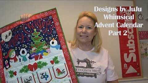 Pt 2 Designs by JuJu Whimsical Advent Calendar Tutorial. Assembly and Finishing!