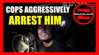 SUPER AGGRESSIVE ARREST OF MAN WHO DOES NOT FIGHT BACK, #POLICESTATE