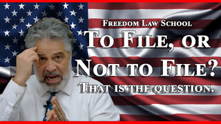 Which is safer: FILING or NOT filing IRS 1040 federal income tax forms?