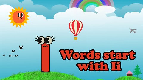 Words start with Ii | words with i | words with i sound | i sound| abc