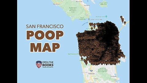 DeSantis Holds Up San Francisco Poop Map