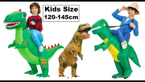 Alien #Inflatable Costume Boys funny #halloween costumes Hot T-REX Dinosaur Inflatable Costume