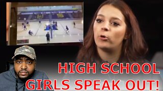 High School Volleyball Girl CONCUSSED By Transathlete As Girls Speak Out Against Sharing Lockerroom!