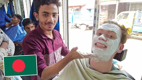 Bangladeshi Barber Experience in OLD DHAKA, BANGLADESH বাংলাদেশে বিদেশিরা