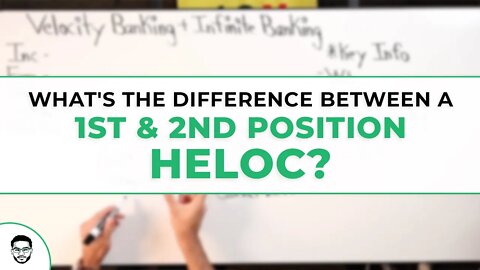 What's The Difference Between 1st & 2nd Position HELOC?