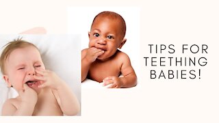 Tips For Teething Babies!!! 3 Tips GUARANTEED to help!?!?