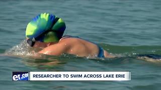 Researcher to swim across Lake Erie