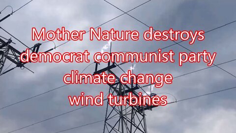 Mother Nature destroys democrat communist party
