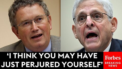 BREAKING NEWS- Thomas Massie Asks Garland Point Blank If He Should Be 'In Contempt Of Congress'