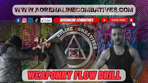 How to create your own weapon flow drill? Adrenaline Combatives - Julien Masson