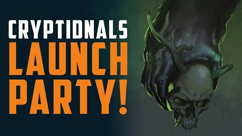 CRYPTIDNALS Horror Comic Launch Party!!! 2nd chance + Kickstarter!