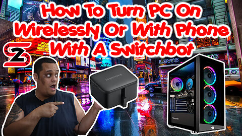 How To Turn PC On Wirelessly (Amazon Alexa Or Siri) Or With Phone - Switchbot