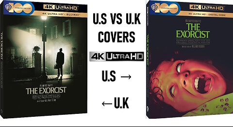 The Exorcist [4K Ultra HD | U.S vs U.K Covers] U.K Has a Blu-ray / U.S Has Digital Code