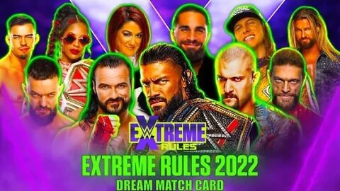 WWE Extreme Rules 2022 Match Card Predictions