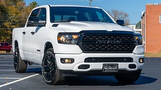 👉2024 RAM 1500 Night Edition Big Horn Crew Cab 4x4 -- Detailed Look