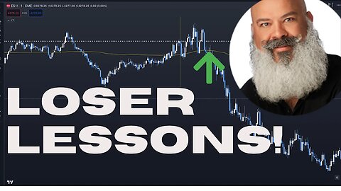 Loser Lessons... Then, What Do You Do? | ES Price Action Trading System Using MES Micro Futures