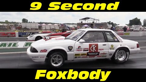 9 Second Foxbody Lucas Oil Drag Racing Series