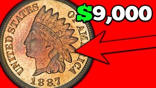 1887 Indian Head Penny Error Coins Worth Money!