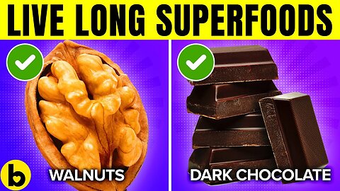 9 SUPERFOODS That Can Help You LIVE LONGER!