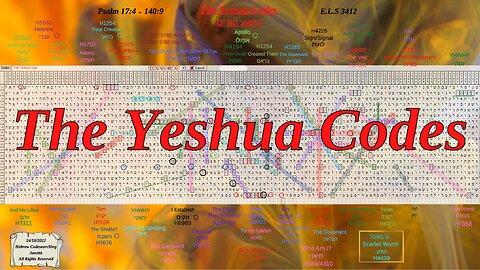 More On The Yeshua Codes