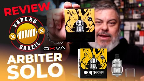 OXVA Arbiter Solo MTL RTA - Lançamento da OXVA em Breve no Brasil - Review PT BR