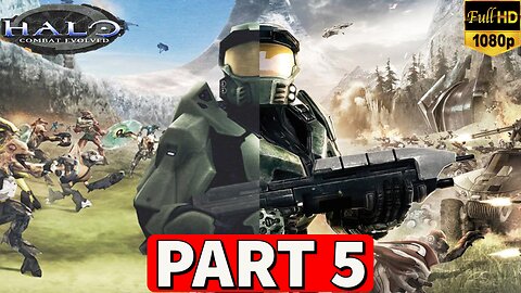 HALO COMBAT EVOLVED Gameplay Walkthrough Part 5 ENDING [PC] - No Commentary