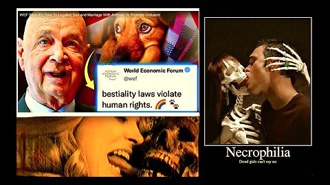 Israel Riots WEF Forecast Future Normalizing Beastiality Necrophilia Dating Pedo Jerry Springer Show