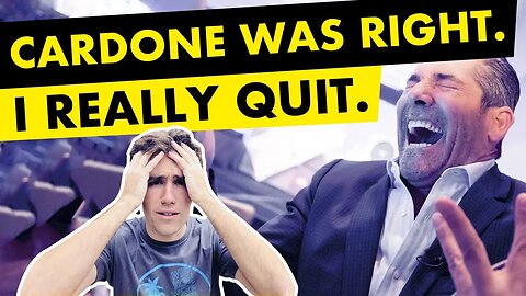 Grant Cardone was Right [not clickbait]
