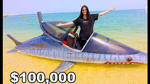 The 100,000$ underwater jetski !!