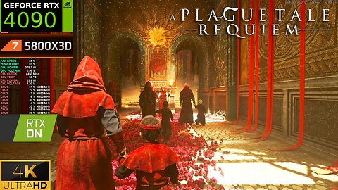 A Plague Tale: Requiem | 4K DLSS 3, DLAA, Ray Tracing ON | RTX 4090 | Ryzen 7 5800X3D