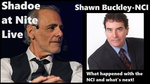Shadoe at Nite Thurs Feb. 8th/2024 w/Special Guest Shawn Buckley of the National Citizen's Inquiry