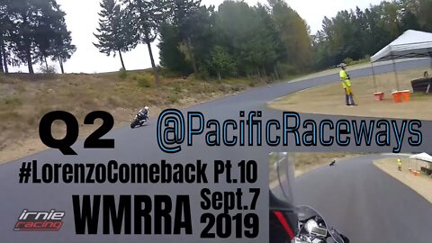 S1000RR vs. CBR1000RR Qualifying @ PacificRaceways #LorenzoComeback Pt.10 | Irnieracing Racervlog