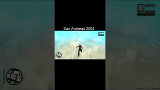 Evoluçao Do GTA San Andreas Ao Longo Dos Anos #shorts