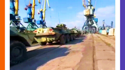 Reinforcements Unloaded At Mariupol