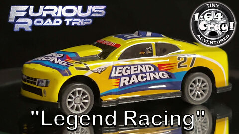 "Legend Racing" in Yellow- Model by Furious Road Trip