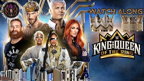 WWE P.L.E KING & QUEEN OF THE RING LIVE WATCH ALONG |WHO WIL BE CROWED?
