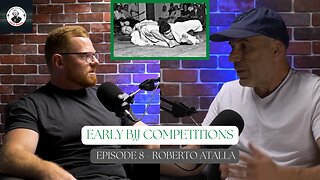 Early Jiu Jitsu Competitions - 6th Degree Black Belt Roberto Atalla (Hack Check Podcast Clips)