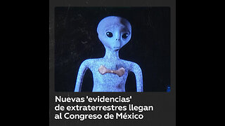 Exponen nuevas ‘evidencias’ de alienígenas en el Congreso de México