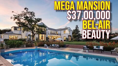iNside $37,000,000 Bel-Air BEAUTY Mega Mansion!