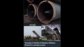 Tornado-S MLRS of Western Military District in denazification combat action