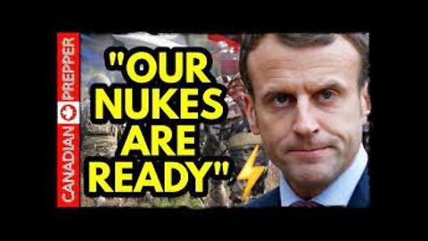 Alert! France Issues Nuke Warning! 3 Army Corps Prepare On Russia Border: Nukes To Belarus 03/14/24