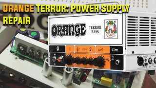 Orange Terror Bass Amp: SMPS Switch Mode Power Supply Repair