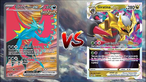 Pokemon TCG Live Roaring Moon EX VS Giratina VSTAR!!