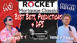 Rocket Mortgage Classic Best Bets & DFS// MLB Whip Around